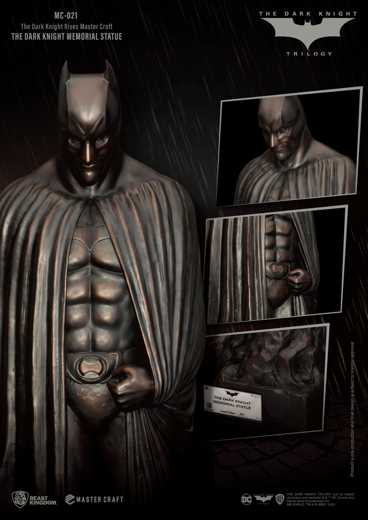 THE DARK KNIGHT RISES MASTER CRAFT THE DARK KNIGHT MEMORIAL